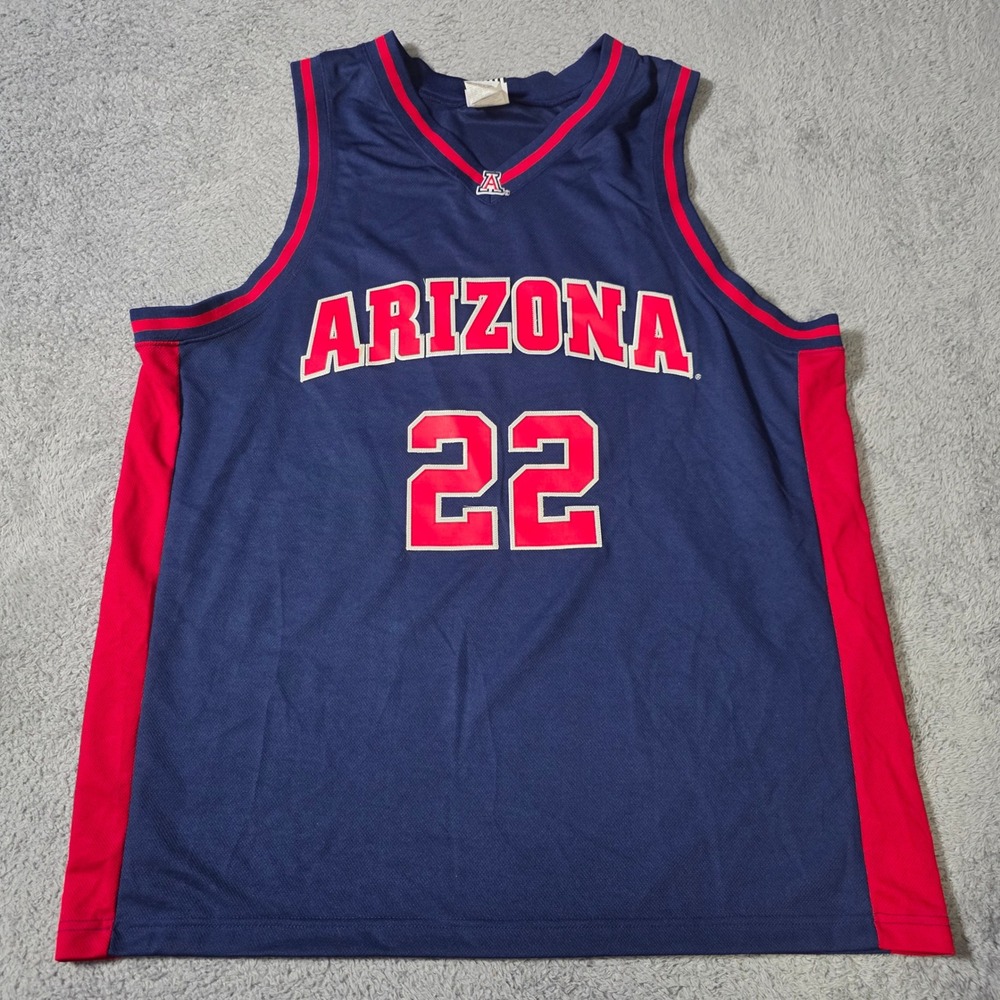 Foot Locker Mens XL Arizona‎ Wildcats Jersey Navy Blue #22 Team Edition Apparel